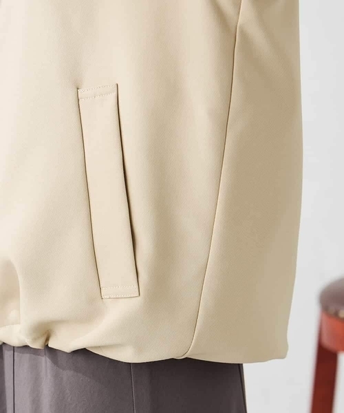 a.v.v（アーヴェヴェ）の「ステンカラーブルゾン（ブルゾン・レディース・ベージュ/モカ・38/36）」の20枚目の写真