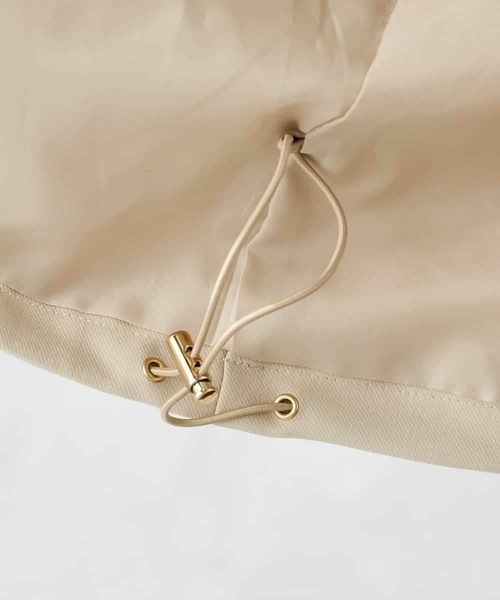 a.v.v（アーヴェヴェ）の「ステンカラーブルゾン（ブルゾン・レディース・ベージュ/モカ・38/36）」の7枚目の写真