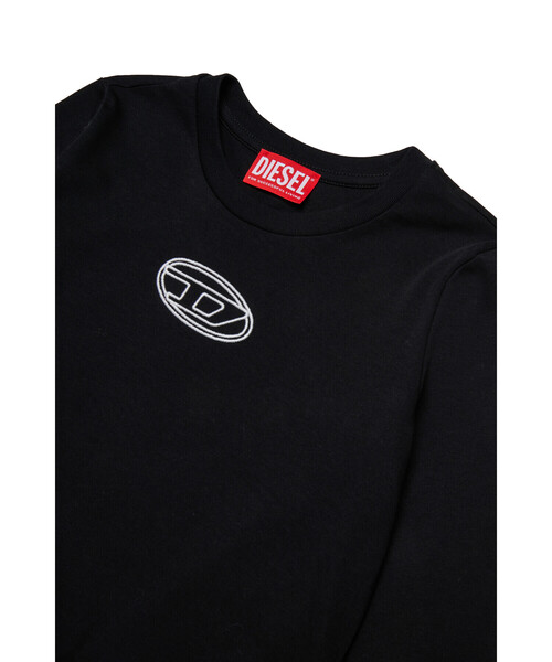 DIESEL(ディーゼル)の「キッズ 長袖Tシャツ TIVALSYLS(Tシャツ/カットソー・キッズ・ブラック/ホワイト/ピンク/ライトグリーン・4Y/6Y/8Y/10Y/12Y/14Y/16Y)」の6枚目の写真