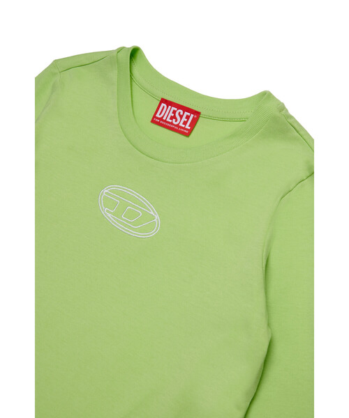 DIESEL(ディーゼル)の「キッズ 長袖Tシャツ TIVALSYLS(Tシャツ/カットソー・キッズ・ブラック/ホワイト/ピンク/ライトグリーン・4Y/6Y/8Y/10Y/12Y/14Y/16Y)」の10枚目の写真