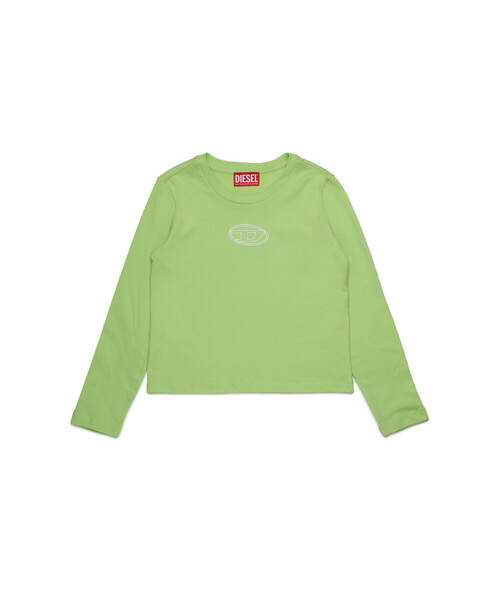 DIESEL(ディーゼル)の「キッズ 長袖Tシャツ TIVALSYLS(Tシャツ/カットソー・キッズ・ブラック/ホワイト/ピンク/ライトグリーン・4Y/6Y/8Y/10Y/12Y/14Y/16Y)」の11枚目の写真