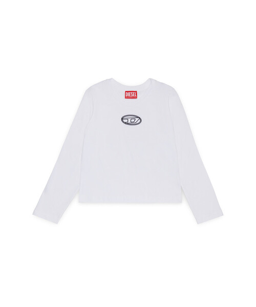 DIESEL(ディーゼル)の「キッズ 長袖Tシャツ TIVALSYLS(Tシャツ/カットソー・キッズ・ブラック/ホワイト/ピンク/ライトグリーン・4Y/6Y/8Y/10Y/12Y/14Y/16Y)」の14枚目の写真
