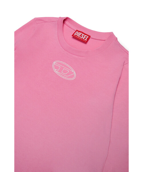 DIESEL(ディーゼル)の「キッズ 長袖Tシャツ TIVALSYLS(Tシャツ/カットソー・キッズ・ブラック/ホワイト/ピンク/ライトグリーン・4Y/6Y/8Y/10Y/12Y/14Y/16Y)」の16枚目の写真