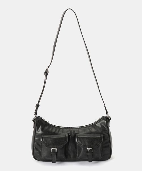 STANDOIL（スタンドオイル）の「STAND OIL JOEY BAG MINI（ショルダーバッグ・レディース・ブラウン/キャメル/ブラック・FREE）」の4枚目の写真