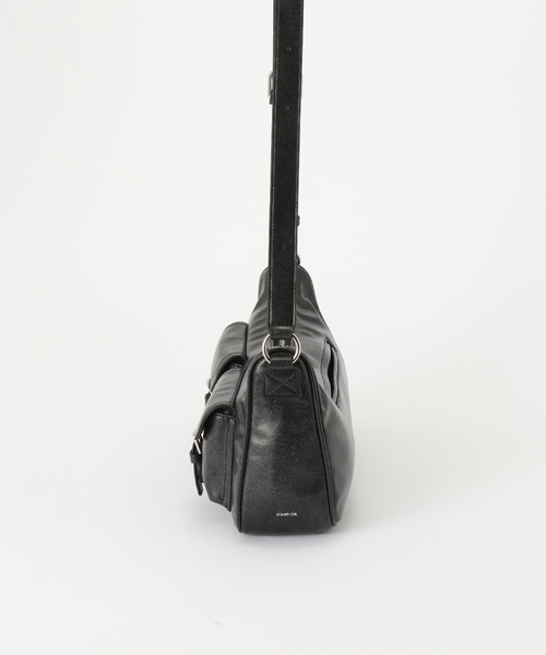 STANDOIL（スタンドオイル）の「STAND OIL JOEY BAG MINI（ショルダーバッグ・レディース・ブラウン/キャメル/ブラック・FREE）」の6枚目の写真