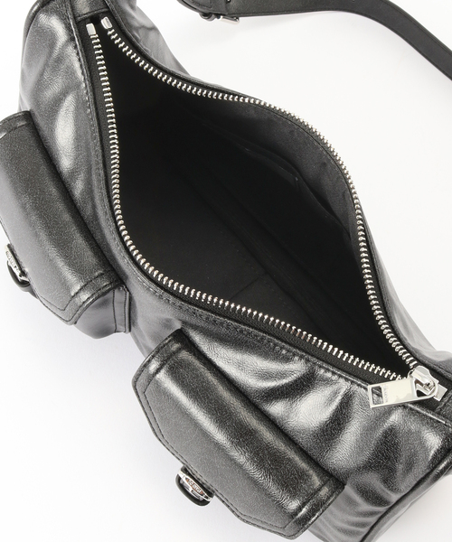 STANDOIL（スタンドオイル）の「STAND OIL JOEY BAG MINI（ショルダーバッグ・レディース・ブラウン/キャメル/ブラック・FREE）」の9枚目の写真