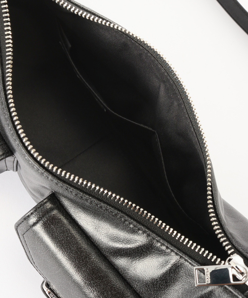 STANDOIL（スタンドオイル）の「STAND OIL JOEY BAG MINI（ショルダーバッグ・レディース・ブラウン/キャメル/ブラック・FREE）」の11枚目の写真