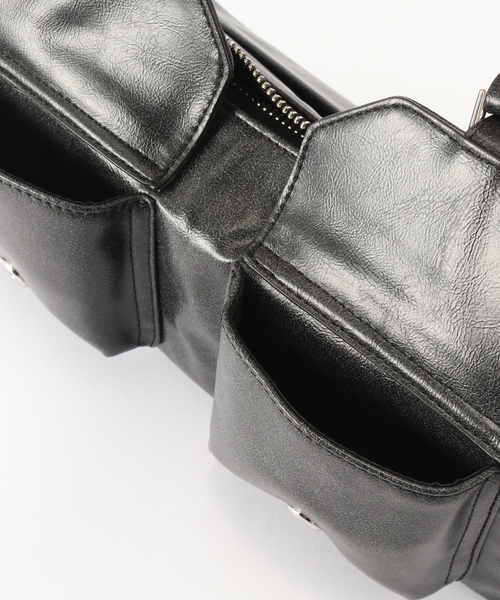 STANDOIL（スタンドオイル）の「STAND OIL JOEY BAG MINI（ショルダーバッグ・レディース・ブラウン/キャメル/ブラック・FREE）」の16枚目の写真