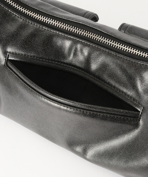 STANDOIL（スタンドオイル）の「STAND OIL JOEY BAG MINI（ショルダーバッグ・レディース・ブラウン/キャメル/ブラック・FREE）」の17枚目の写真