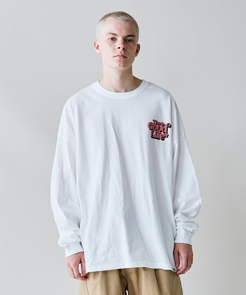 rehacer(レアセル)の「rehacer : Good Holiday L/S T-shirt / グッドホリデー ロングスリーブ Tシャツ(Tシャツ/カットソー・メンズ・ホワイト/ブラック・X-LARGE/LARGE/MEDIUM/SMALL)」の12枚目の写真