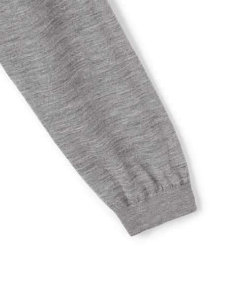 N.O.R.C（ノーク）の「メリノウールシアーニットカーディガン（カーディガン/ボレロ・レディース・ブラック/グレー/オフホワイト・フリー）」の4枚目の写真