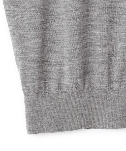 N.O.R.C（ノーク）の「メリノウールシアーニットカーディガン（カーディガン/ボレロ・レディース・ブラック/グレー/オフホワイト・フリー）」の5枚目の写真