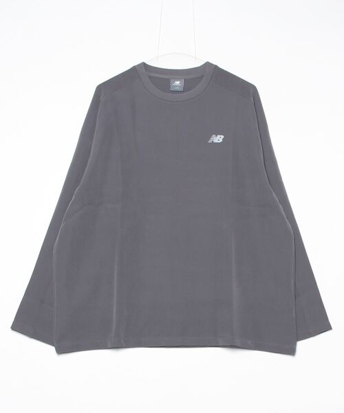 NEW BALANCE(ニューバランス)の「【別注】ニューバランス New Balance THE CITY ウーブンロングスリーブTシャツ 限定コラボ(Tシャツ/カットソー・メンズ・ダークグレー/ブラウン/ブラック・S/M/L/LL/3L)」の3枚目の写真