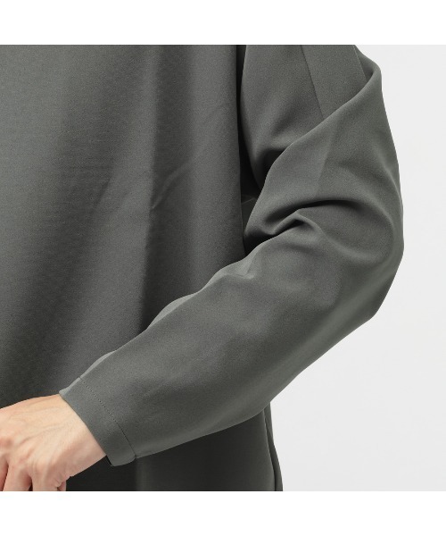 NEW BALANCE(ニューバランス)の「【別注】ニューバランス New Balance THE CITY ウーブンロングスリーブTシャツ 限定コラボ(Tシャツ/カットソー・メンズ・ダークグレー/ブラウン/ブラック・S/M/L/LL/3L)」の7枚目の写真