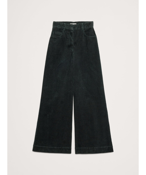 Banana Republic（バナナリパブリック）の「ハイライズ ワイドレッグ コーデュロイ プルオンパンツ（その他パンツ・レディース・ワイン/ブラック/ブラウン/グリーン・8/0/6/4/2）」の16枚目の写真