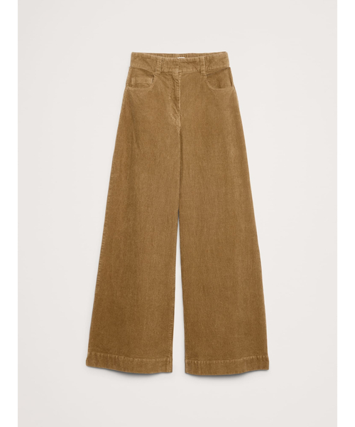 Banana Republic（バナナリパブリック）の「ハイライズ ワイドレッグ コーデュロイ プルオンパンツ（その他パンツ・レディース・ワイン/ブラック/ブラウン/グリーン・8/0/6/4/2）」の17枚目の写真