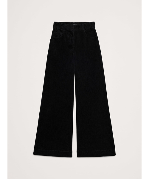 Banana Republic（バナナリパブリック）の「ハイライズ ワイドレッグ コーデュロイ プルオンパンツ（その他パンツ・レディース・ワイン/ブラック/ブラウン/グリーン・8/0/6/4/2）」の18枚目の写真