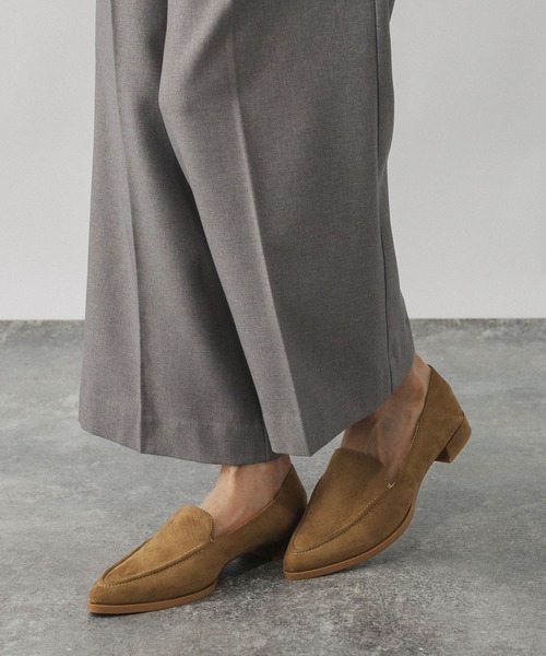 GLOBAL WORK（グローバルワーク）の「らくっションポインテッドヒールパンプス/591539（パンプス・レディース・ブラウン/ブラック/シルバー/ダークブラウン・LARGE/MEDIUM）」の4枚目の写真