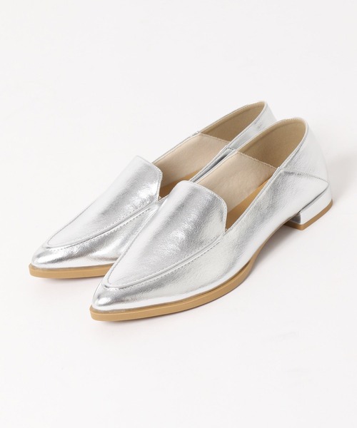 GLOBAL WORK（グローバルワーク）の「らくっションポインテッドヒールパンプス/591539（パンプス・レディース・ブラウン/ブラック/シルバー/ダークブラウン・LARGE/MEDIUM）」の7枚目の写真