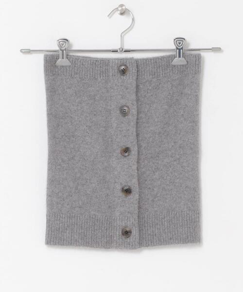 URBAN RESEARCH ROSSO WOMEN（アーバンリサーチ　ロッソ）の「エアリーニットボタンデザインビスチェ（ニット/セーター・レディース・ブラック/グレー・FREE）」の12枚目の写真