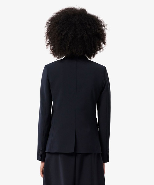LACOSTE(ラコステ)の「スリムフィットウールブレンドブレザー(テーラードジャケット・レディース・ダークネイビー・36/34/38)」の4枚目の写真