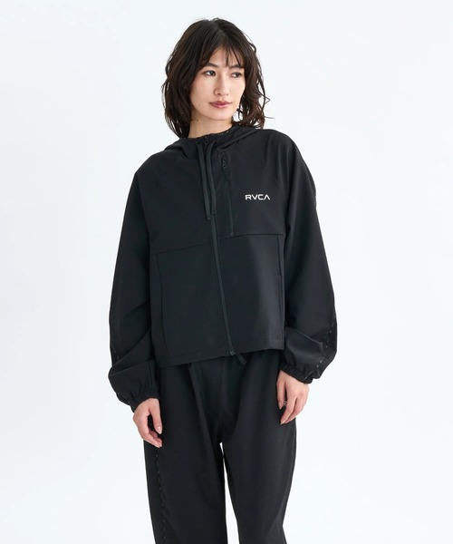 RVCA(ルーカ)の「RVCA レディース MINI RVCA TECH JACKET ジャケット 【2025年秋冬モデル】 @autumn/ルーカ撥水ジップアップブルゾン(ブルゾン・レディース・オフホワイト/ブラック・LARGE/MEDIUM/SMALL)」の12枚目の写真
