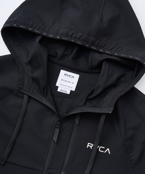 RVCA(ルーカ)の「RVCA レディース MINI RVCA TECH JACKET ジャケット 【2025年秋冬モデル】 @autumn/ルーカ撥水ジップアップブルゾン(ブルゾン・レディース・オフホワイト/ブラック・LARGE/MEDIUM/SMALL)」の16枚目の写真
