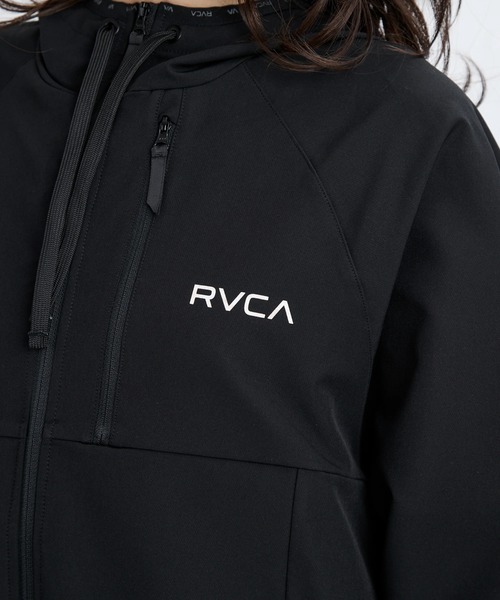 RVCA(ルーカ)の「RVCA レディース MINI RVCA TECH JACKET ジャケット 【2025年秋冬モデル】 @autumn/ルーカ撥水ジップアップブルゾン(ブルゾン・レディース・オフホワイト/ブラック・LARGE/MEDIUM/SMALL)」の17枚目の写真