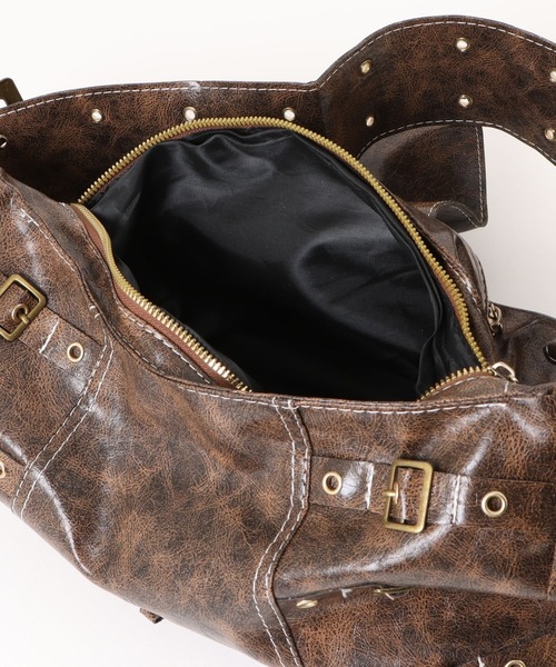 hazyl（ヘイジル）の「antique design shoulderbag / アンティークデザインショルダーバッグ（ショルダーバッグ・レディース・ブラウン系その他・フリー）」の15枚目の写真