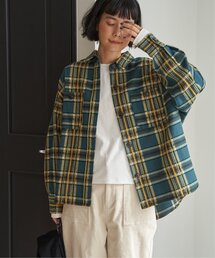 モールチェックCPOシャツ
