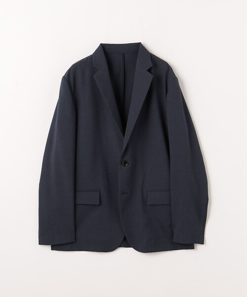 A DAY IN THE LIFE UNITED ARROWS(アデイインザライフユナイテッドアローズ)の「ウールライク 2ボタン ジャケット‐セットアップ対応・吸水速乾‐<A DAY IN THE LIFE>(テーラードジャケット・メンズ・モカ/ネイビー・L/S/M)」の6枚目の写真