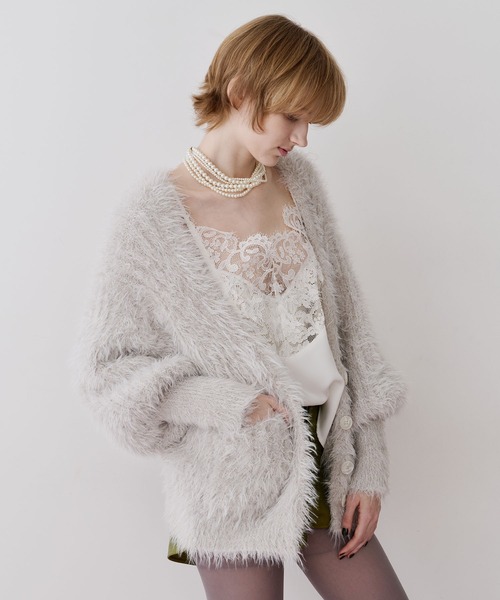 LA BELLE ETUDE（ラベルエチュード）の「モチーフレース×サテンキャミ（キャミソール・レディース・ホワイト/ブラック/その他・FREE）」の19枚目の写真