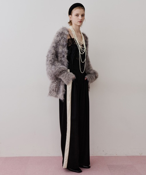 LA BELLE ETUDE（ラベルエチュード）の「モチーフレース×サテンキャミ（キャミソール・レディース・ホワイト/ブラック/その他・FREE）」の16枚目の写真