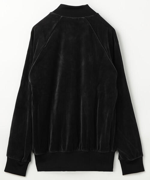 FREAK'S STORE(フリークスストア)の「限定展開 adidas/アディダス SST Adicolor Velour Track Top(ブルゾン・メンズ・ブラック/ネイビー・LARGE/XX-LARGE/X-LARGE/MEDIUM)」の3枚目の写真