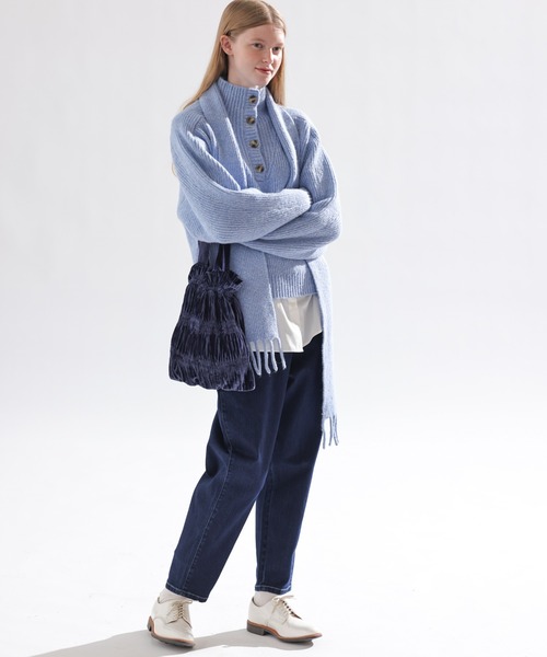 Kelen（ケレン）の「「KELEN / ケレン」蓄熱ストレッチデニム（その他パンツ・レディース・ワンウォッシュ/インディゴブルー・S/M）」の4枚目の写真