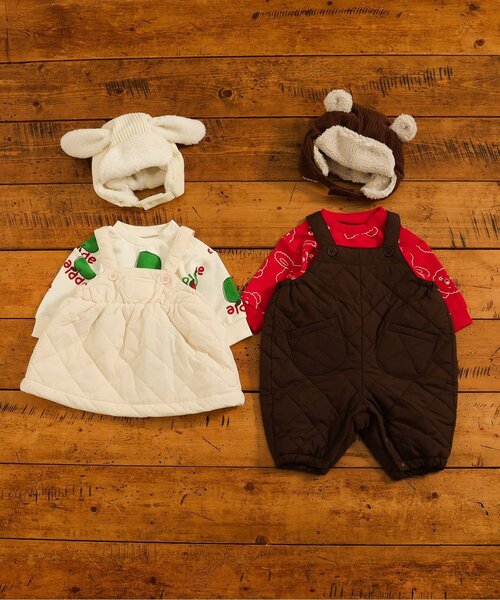 BREEZE（ブリーズ）の「Bpop アニマルフライトキャップ（キャップ・キッズ・アイボリー/ブラウン・46/48）」の5枚目の写真