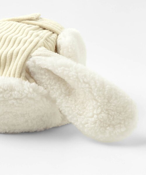 BREEZE（ブリーズ）の「Bpop アニマルフライトキャップ（キャップ・キッズ・アイボリー/ブラウン・46/48）」の9枚目の写真