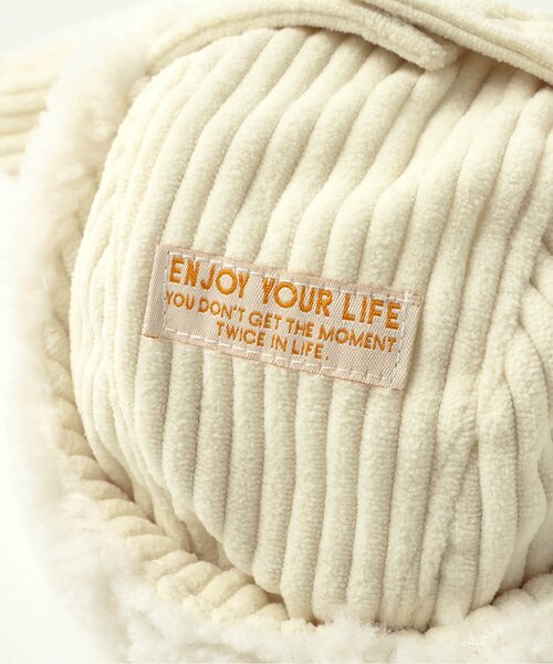 BREEZE（ブリーズ）の「Bpop アニマルフライトキャップ（キャップ・キッズ・アイボリー/ブラウン・46/48）」の10枚目の写真