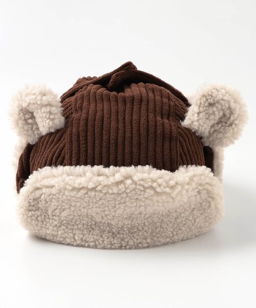 BREEZE（ブリーズ）の「Bpop アニマルフライトキャップ（キャップ・キッズ・アイボリー/ブラウン・46/48）」の15枚目の写真