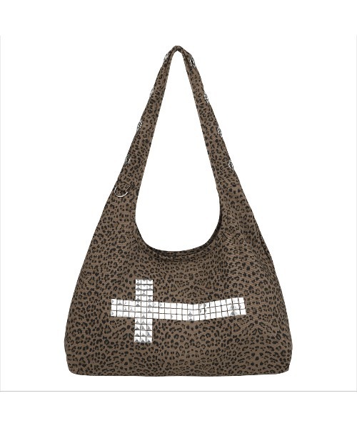 A'GEM/9 × .kom 『NIIER NOR/ニアノア』 CROSS STUD SHOULDER BAG