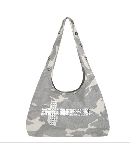 A'GEM/9 × .kom 『NIIER NOR/ニアノア』 CROSS STUD SHOULDER BAG