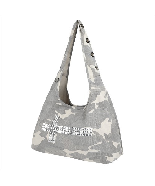 A'GEM/9 × .kom 『NIIER NOR/ニアノア』 CROSS STUD SHOULDER BAG