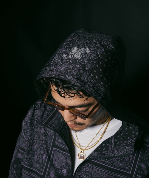 Subciety（サブサエティ）の「Anorak parka（ナイロンジャケット・メンズ・カモフラージュ/ブラック系その他/ブラック・MEDIUM/SMALL/X-LARGE/LARGE）」の16枚目の写真