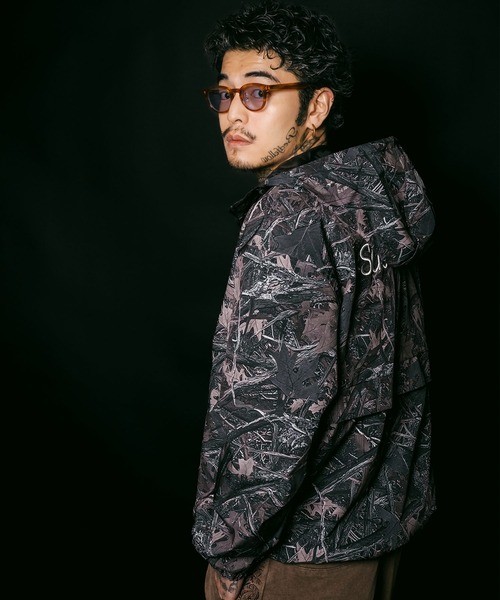 Subciety（サブサエティ）の「Anorak parka（ナイロンジャケット・メンズ・カモフラージュ/ブラック系その他/ブラック・MEDIUM/SMALL/X-LARGE/LARGE）」の21枚目の写真