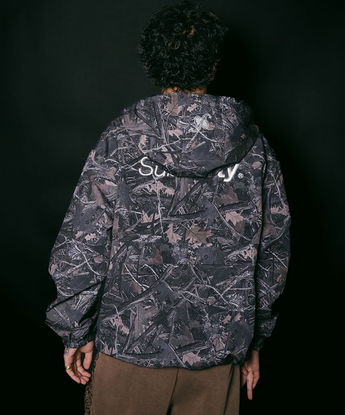 Subciety（サブサエティ）の「Anorak parka（ナイロンジャケット・メンズ・カモフラージュ/ブラック系その他/ブラック・MEDIUM/SMALL/X-LARGE/LARGE）」の22枚目の写真