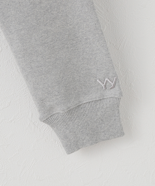 OPEN Yy(オープンワイワイ)の「【Geek Office / ギークオフィス】OPEN YY Knitted HOODYSUIT(Tシャツ/カットソー・レディース・チャコールグレー/ブルー・SMALL)」の4枚目の写真