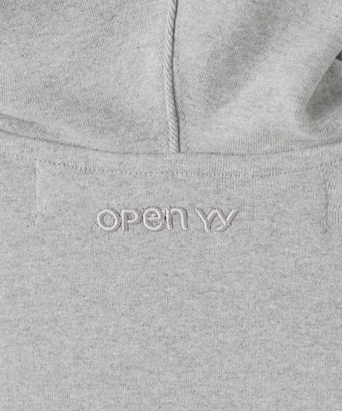 OPEN Yy(オープンワイワイ)の「【Geek Office / ギークオフィス】OPEN YY Knitted HOODYSUIT(Tシャツ/カットソー・レディース・チャコールグレー/ブルー・SMALL)」の6枚目の写真