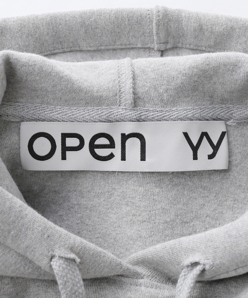 OPEN Yy(オープンワイワイ)の「【Geek Office / ギークオフィス】OPEN YY Knitted HOODYSUIT(Tシャツ/カットソー・レディース・チャコールグレー/ブルー・SMALL)」の8枚目の写真