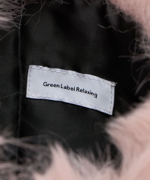green label relaxing（グリーンレーベルリラクシング）の「フェイクファー ポシェット（ショルダーバッグ・キッズ・オフホワイト/グレー系/ピンク・FREE）」の14枚目の写真