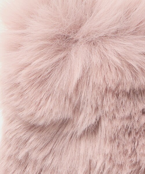 green label relaxing（グリーンレーベルリラクシング）の「フェイクファー ポシェット（ショルダーバッグ・キッズ・オフホワイト/グレー系/ピンク・FREE）」の15枚目の写真